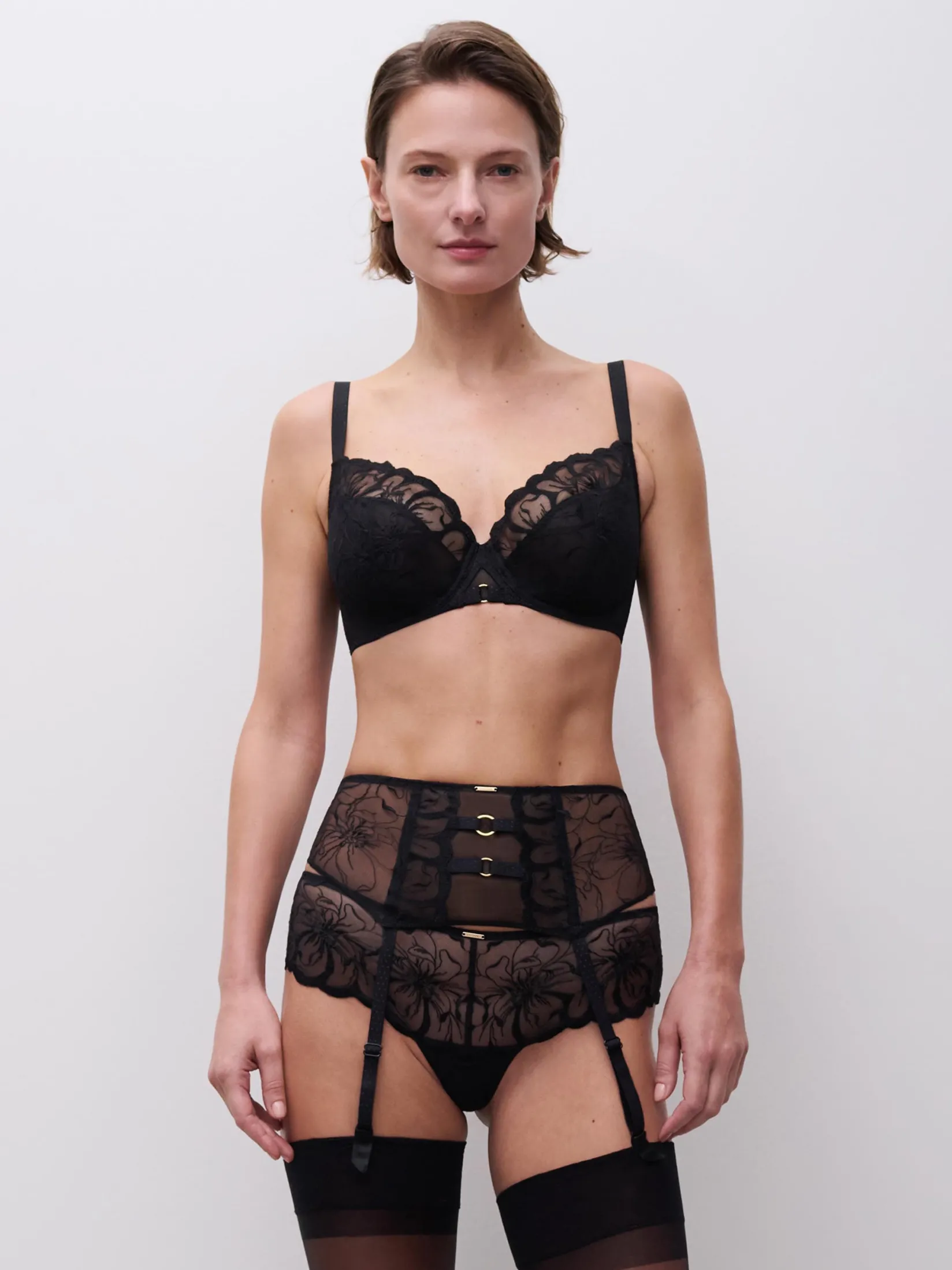 Chantelle FLEURS Niet voorgevormde Beugel BH -