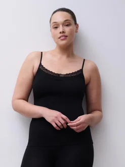 Femilet Basic Lace Hemd Katoen Kant -
