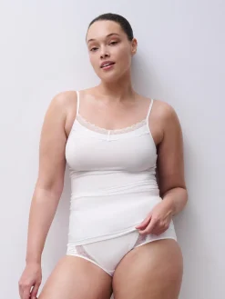 Femilet Basic Lace Hoge Taille Slip Katoen -