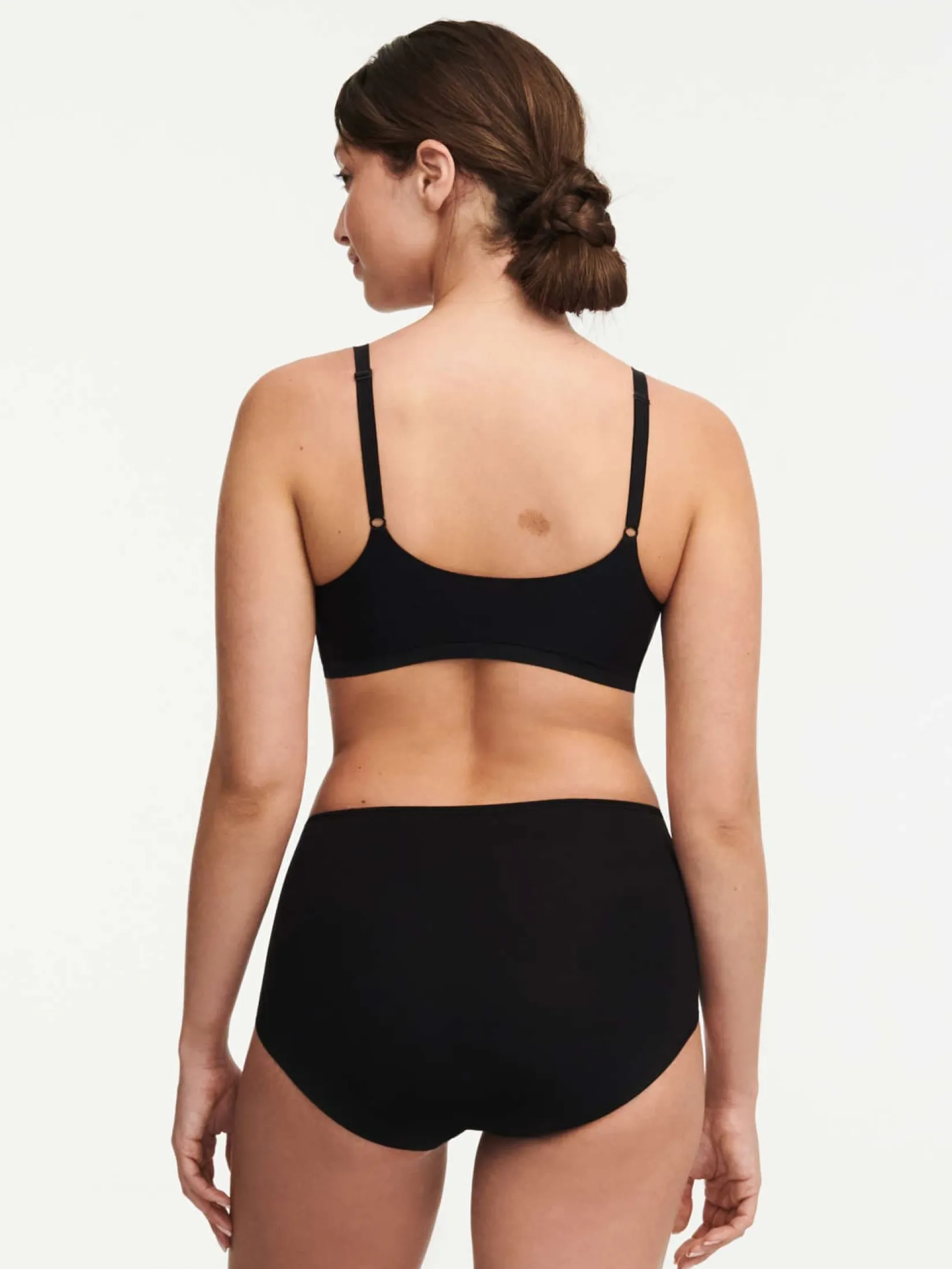 Femilet Basic Lace Hoge Taille Slip Katoen -