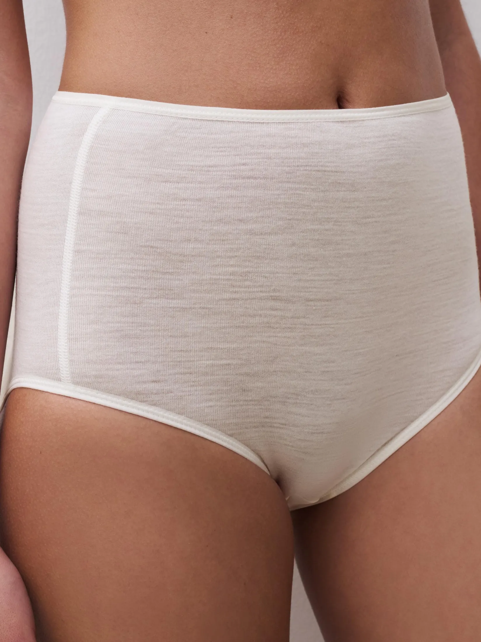 Femilet Juliana Hoge taille slip - 100% Merino wol -