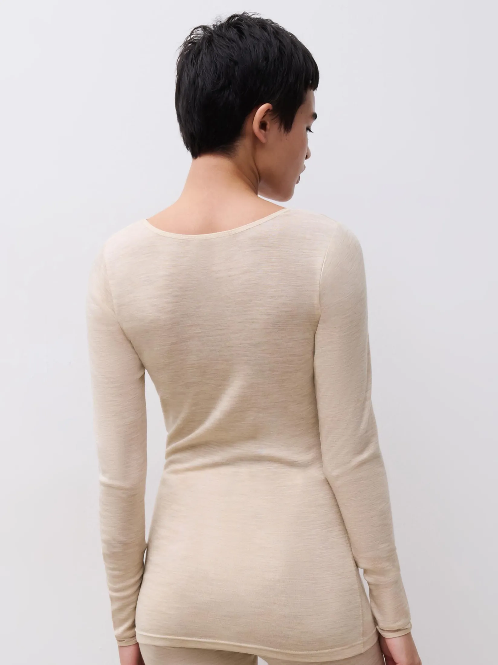 Femilet Juliana Juliana T-shirt Lange mouwen - 100% Merino wol -