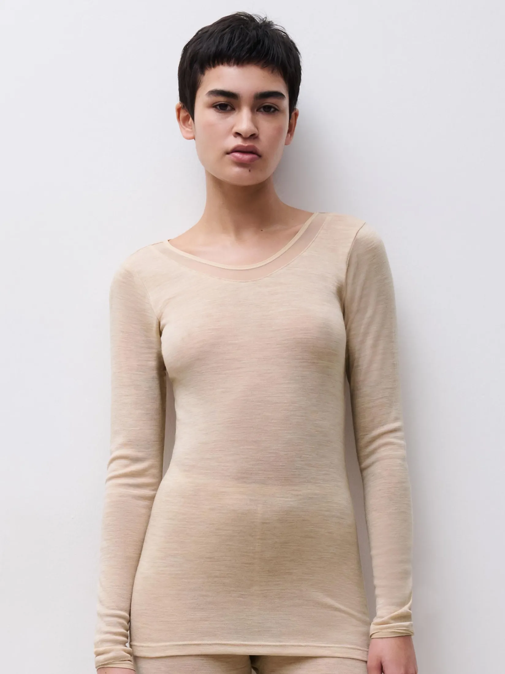 Femilet Juliana Juliana T-shirt Lange mouwen - 100% Merino wol -