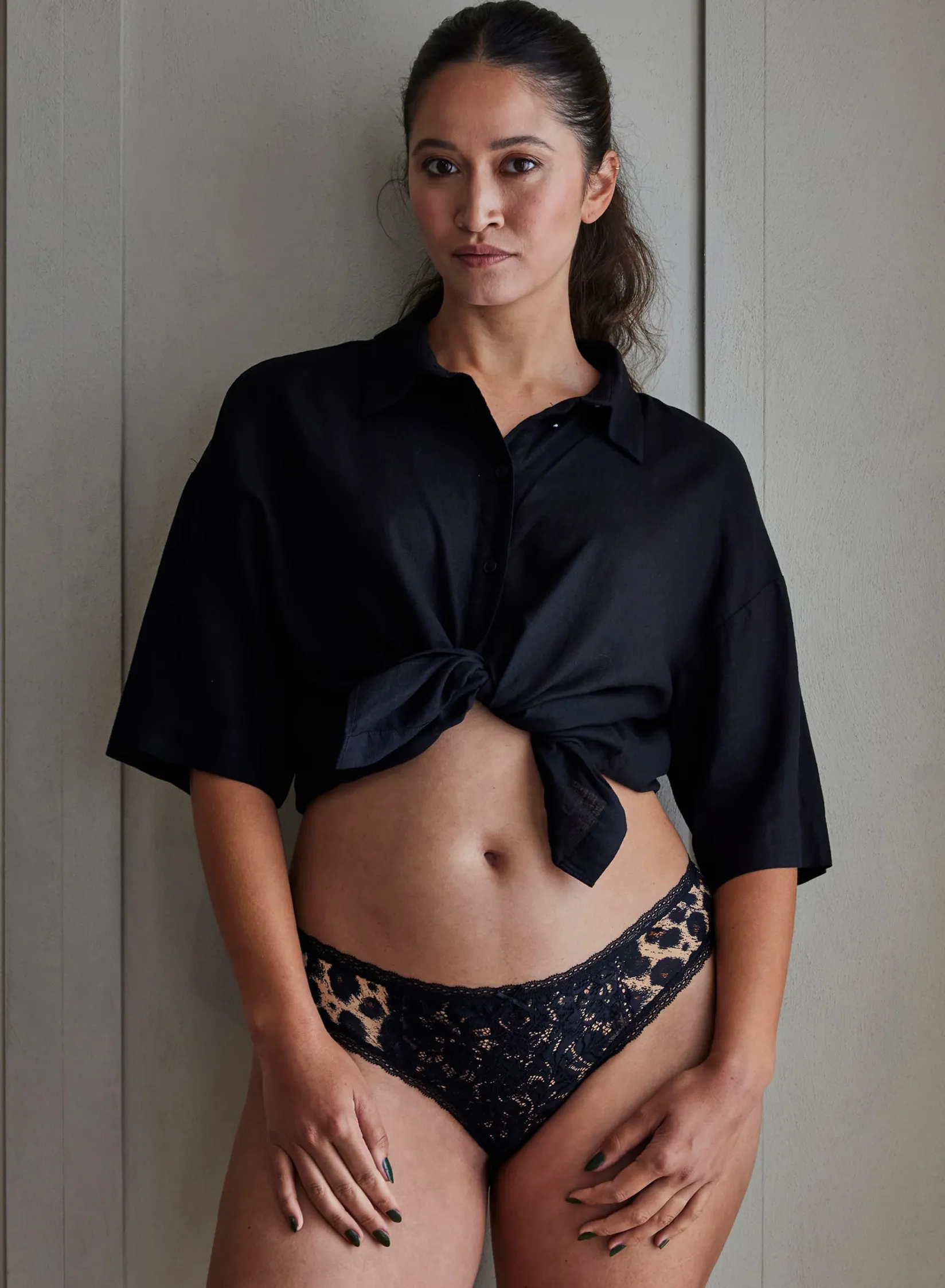 Livera Micro Lace Sasja String -