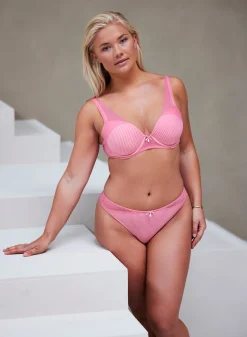 Livera Stripe Lace String -