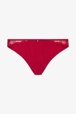 Livera Stripe Lace String - Scarlet Smile