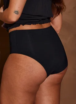 Livera Uni High waist uni black -