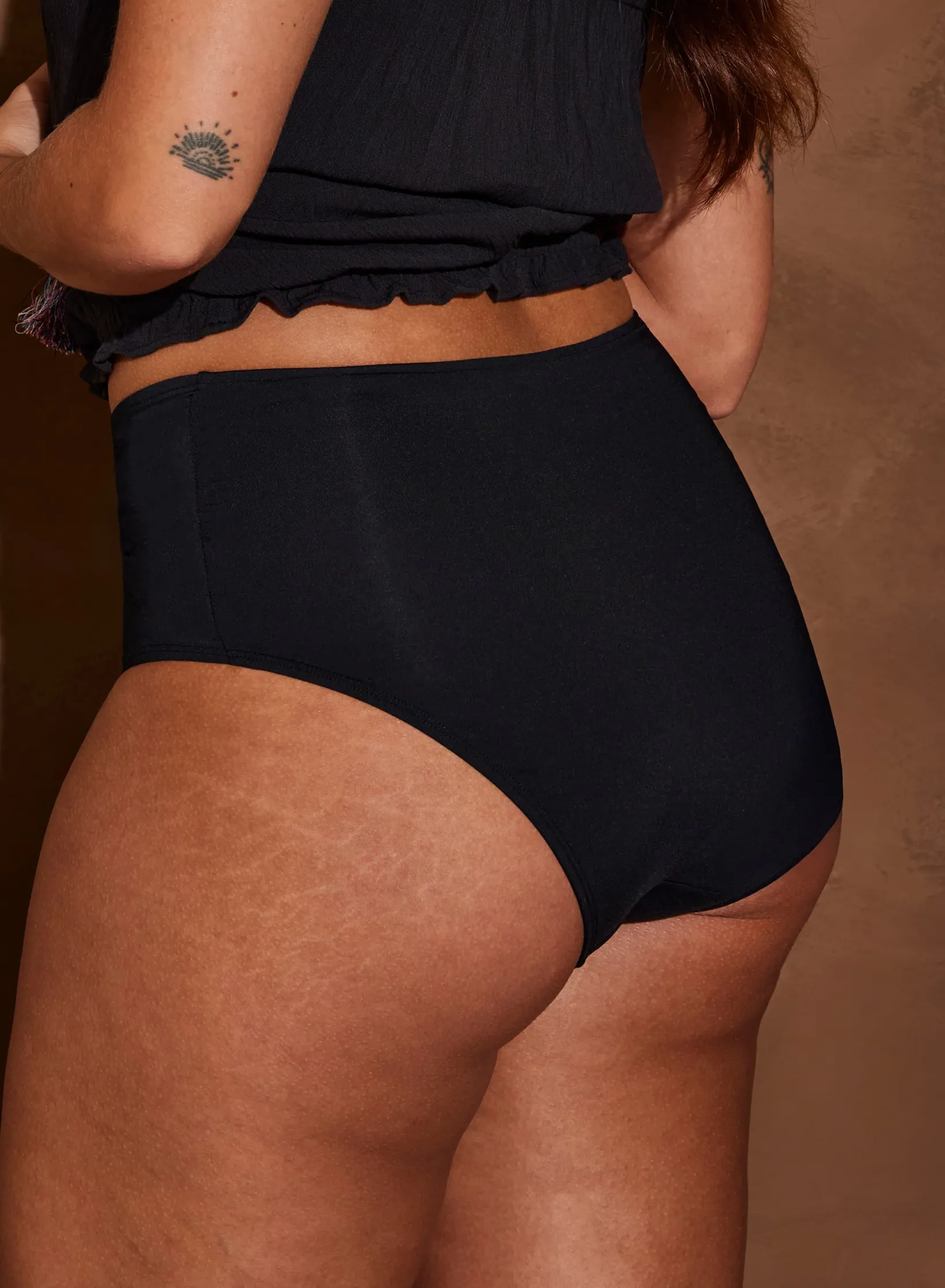 Livera Uni High waist uni black -